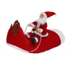Vestuário de cão Natal Roupas engraçadas para cães grandes Papai Noel Cosplay Pet Hoodies Personalidade Bonito Francês Bldog Drop Delivery Home Dhb9w