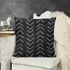 Travesseiro Boho Big Arrows em preto e branco capas de Natal para fronha S