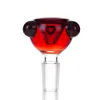 Pipes à fumer Accessoires Verre Bong Bol Fumée Bongs Colorf Heady Slide Bols 14Mm Joint Mâle Pour Dab Rigs Drop Livraison Maison Jardin Ot5Oz