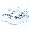 2023 Designer Herren Damen Chain Reaction Freizeitschuhe Triple White Black Twill Orange Blue Fluo Multi-Color Gummi Wildleder Plateau Sneaker Sport-Schnürschuh