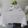 Table Runner Party White Waterproof Tablecloth Wedding Banquet el Clothing Direct Sales Oversized Podium Home Decoration Cloth 231202