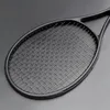 Raquettes de tennis 40-55 LBS raquettes de Tennis noires ultralégères carbone Raqueta Tenis raquette de Padel cordage 4 3/8 Racchetta Tennisracket raquette 231201