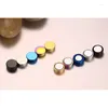 Backs Earrings Trendy Round Magnetic Men Ear Hiphop Cuff Non Hole Rock Clip For Male Fake Piercing Earring Casual Fashion Jewelry
