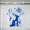 New Luxury T-shirt Designer Quality Letter T-shirt Short sleeve Spring/Summer trendy Men's T-shirt Size M-XXXL W123