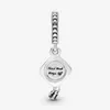 Nouveauté 925 en argent Sterling Graduation Cap Dangle Charm Fit Original européen bracelet à breloques bijoux de mode accessoires 2072