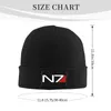 Berretti Videogioco Mass Effect N7 Beanie Cap Unisex Inverno Caldo Bonnet Femme Cappelli da lavoro Street Outdoor Sci Skullies Berretti Berretti