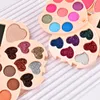 Nouveau 18 couleurs fard à paupières palette ensemble fard à paupières terre couleur paillettes maquillage coffret cadeau