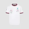 남자 티셔츠 2023/2024 새로운 F1 포뮬러 원 레이싱 팀 팬 통기성 메쉬 둥근 목 목록 짧은 슬리브 어린이 유니버스 야외 스포츠웨어 캐주얼 셔츠 티 1LTG