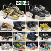 2024 Italy designer shoes reflective height reaction sneakers triple white black multi-color suede bluette gold pink beige grey mens womens luxury casual trainer's