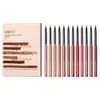 Crayons à lèvres Cosmétique Mat Lip Liner Naturel Durable Coupe Antiadhésive Doux Velours Lipliner Crayon Outil De Maquillage Étanche Rouge À Lèvres Stylo Femmes 231201