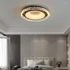 Deckenleuchten, modernes Design, LED-Lampe für Schlafzimmer, Wohnzimmer, Esszimmer, Küche, dekorieren, runde Fernbedienung, Kronleuchter-Licht