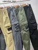 Nouveau 23ss Pantalons pour hommes Hommes Stones Island Vintage Cargo Pantalon Designer Mens Pocket Salopette Pantalon Track Pant Sweater hommes femmes pantalons