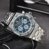 Sapphire Men Men's Women Womend Calendar Royaloak A P Wrist Watches Quartz Movement Watch Watch Diamond Sports Wristwatches Chronograph Watch Bracelet Montre de Luxe