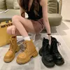 Stiefel Weiß Knöchel Schnürung Runde Spitze Damen Gummischuhe Regenstiefel-Frauen Low Lolita Med 2023 Cowboy Sommer Rock Damen Cross-ti