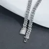 Fashion Jewelry Hot Sale Hip Hop Moissanite Chain Iced Out S925 6mm Cuban Link Necklace for Men Gift