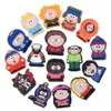 Charms Wholesale Childhood Memories South Park Tv Characters Funny Gift Cartoon Shoe Accessories Pvc Decoration Buckle Soft Rubber C Dhlxs