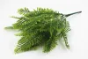 Najwyższej jakości sztuczne liście kwiatowe Rośliny całkiem fałszywy realistyczny plastikowy perski trawa lizimachia Fern Floral Dekoracja