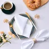Table Napkin 20PCS 51x51cm Soft Hemstitched Square Napkin Satin for Banquet Party Wedding Home Table Cloth Cocktail Kitchen Dinner Napkins 231202