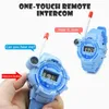 Orologi per bambini Orologio walkie-talkie per bambini Giocattolo 2 pezzi Giocattoli elettronici Gadget spia per bambini Gamma di radiotelefoni per bambini Regalo di compleanno per ragazze dei ragazzi 231201