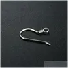 Clasps & Hooks 925 Sterling Sier Earring Findings Fishwire Hooks Jewelry Diy Ear Wire Hook Fit Earrings For Making Bk Lots Drop Delive Dha2C
