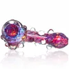 glass spoon pipes cute hand pipes Heady Hammer Pipe Smoking Hand Blown Glass Pipe for Smoking Nebula Hammer Dry herb Flower Hammer Handy Pipe