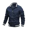 Giacche da uomo Cappotto sportivo impermeabile da esterno Giacca a vento moda Bianco Bomber casual Abbigliamento Primavera Estate Uomo