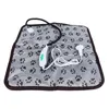 Dog Carrier Heated Pet Blanket Heating Pad Adjustable Temp Waterproof Bite Resistant Warm Electric Mat For Dogs Cats AU Plug