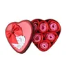 Couronnes de fleurs décoratives YO CHO fleur artificielle 346 pièces roses ours savon boîte-cadeau Saint Valentin mères année de mariage pour femme 231202