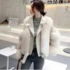 Womens Fur Faux Real Casaco Feminino Mulheres Moda Inverno Fofo Falso Natural Fox Senhoras Manga Longa Casaco Quente Outerwear G943 231202