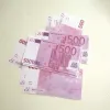 3Pack Party поставляет фальшивые деньги банкнот 5 10 50 50 100 200 доллар США евро реалистичные игрушечные бары валютные фильмы Mode Money Faux-Billets Copy 100 PCS/Pack2qt8