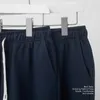 Męskie spodnie vintage luźne proste spodnie bawełniane swobodny elastyczny talia stały kolor dres sportowy dla mężczyzn