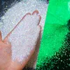 Polvere luminosa in resina epossidica con glitter per unghie, che si illumina al buio, blu/verde, 10 g di fosforo per la creazione di gioielli, pigmento