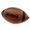 Balls High Quality Size 3 6 9 American Football Leather Retro Soccer Youth Adult Professional Training Ball 231202