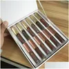 Ombretto Stila For Elegance Set Ombretto liquido Starry-Eyed Iva Trucco da viaggio Glow Cosmetics Girls 12 colori Drop Delivery Salute Dhs0K