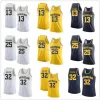 Nikivip Michigan Woerines College # 13 Moritz Wagner Basquete Jerseys # 25 Juwan Howard # 32 Luke Wilson Mens Ed Personalizado Qualquer Número Na