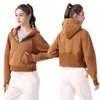 mens jacket original yoga suit coat with label women's autumn/winter stretch top zipper fitness running sports women quick-drying running hoodie jacket