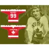 Özel Kırmızı Vaughan Nationals Wayne Gretzky Hokey Jersey Metro Junior B 99 Lig Yeni Üst Düzeyli S-M-L-XL-XXL-3XL-4XL-5XL-6XL