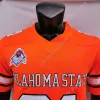 2021 Neue NCAA Oklahoma State OSU-Trikots 21 Sanders College-Football-Trikot Orange Weiß Größe Jugend Erwachsener