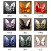 Decorative Objects Figurines Mariposas Butterfly Fairy Wings Fluttering Glass Crystal Papillon Lucky Glints Vibrantly with Bright Color Ornaments Home 230817