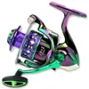 Fly Fishing Reels2 51 1 Gear Ratio Baitcast Reel Colorful Baitcasting Portable Baitcaster for Freshwater Saltwater 231202