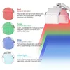 7 ألوان PDT LED الوجه الأحمر علاج الضوء الفوتون معدات مصباح الجمال الوجه