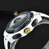 Наручные часы Ferrar 2023 Мужские часы Шесть игл Все циферблаты работают Кварцевые часы Высокое качество Лучший люксовый бренд Часы с хронографом Резиновый ремешок Модный подарок