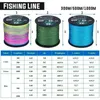 Linha de pesca Sougayilang Linha de pesca 9 Strand PE Linha de pesca 300/500/1000M Linhas multifilamentos Linha de pesca trançada Equipamento de pesca 231201