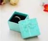 4 * 4 * 3 cm assorted 120 PCS/lot Jewelry gift box Packaging for Ring Earrings Gift Box Packing box free shipping