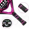 Tennisrackets Padel Racket Paddle Tennisracket 3k Koolstofvezel SILHOUET Ronde vorm voor heren en dames Padel Paddle 231201