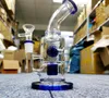 14mm Femelle Narguilés Bong D'eau En Verre Coloré avec 85 pouces Narguilé Rose Bleu Vert 6mm Épais Heady Recycler Bécher Fumer Bongs4954588