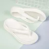 Pantoufles d'intérieur antidérapantes pour femmes, chaussures plates, diapositives d'été, salle de bain familiale, mode maison pour hommes, sans lacet