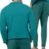 Parcours masculin Tracksuit Spring Autumn Automne Sportswear à manches longues Pant