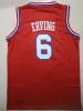 Maillots de sport pour hommes College Top Qualités Allen Iverson Patrick Ewing Shirts Dr J Julius Erving Drazen Petrovic Jersey Shirt