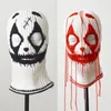 Hoeden Sjaals Sets Bivakmuts Hoed voor Volwassen Herfst Winter Gebreid Masker P ography Props Angstaanjagende Ghost 231214